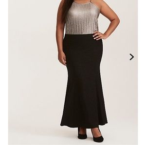 Metallic maxi Torrid size 1